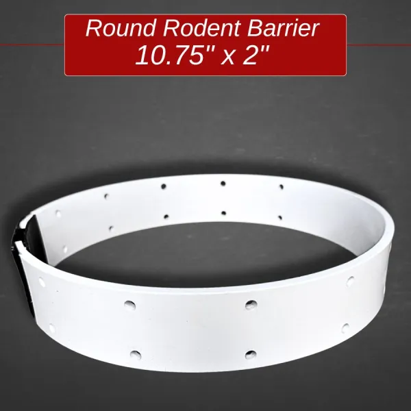 Round Rodent Barrier 10.75" x 2" Round Rodent Barrier 10.75" x 2"